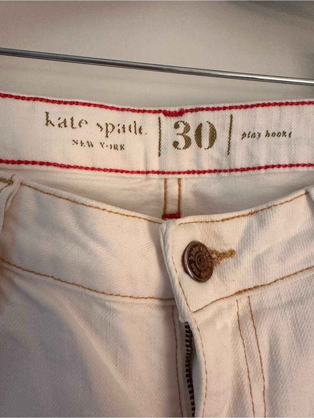 kate spade White Skinny Jeans